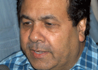 Former BCCI vice-president Rajiv Shukla. PTI photo