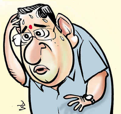 Senior administrators and former players today asked the BCCI to abide by the suggestion of the Supreme Court which today made several proposals including stepping down of N Srinivasan as president and suspension of two IPL franchises, DH  Caricature