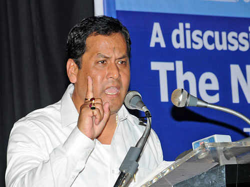 Expressing the government's desire to bring BCCI under the ambit of the RTI Act, Sports Minister Sarbananda Sonowal today reiterated the centre's stance following the Supreme Court ruling that the private cricketing body performs a public function and is amenable to judicial law and review. DH File Photo.