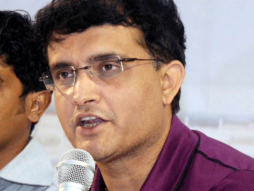 Sourav Ganguly said West Indies team is no longer the formidable team it used to be. PTI File Photo.
