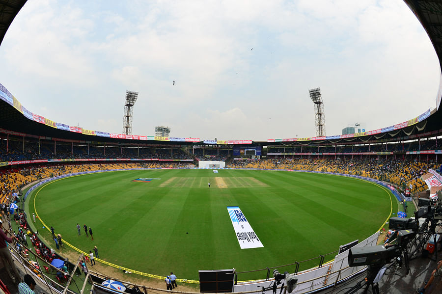 Chinnaswamy Stadium. Krishnakumar PS/ DH Photo