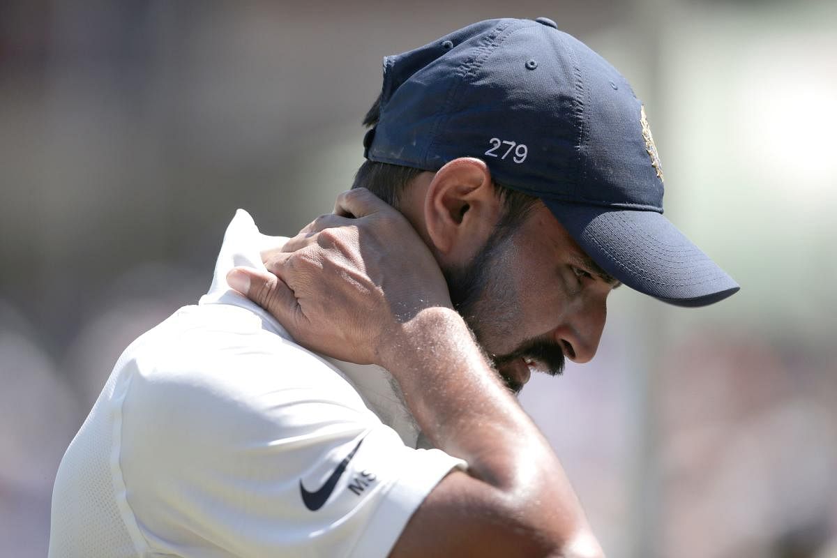 Mohammed Shami failed the Yo-Yo test after he was picked in the national team. AFP