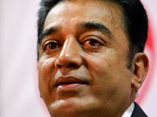 South superstar Kamal Haasan feels writers usually don't script roles for older actors but its time they took on the mantle. AP file photo