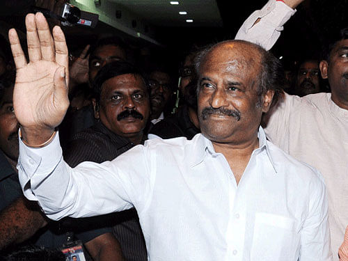 Tamil superstar Rajinikanth may have been wooed by BJP and G K Vasan, who broke away from Congress, but newly appointed Congress chief in Tamil Nadu E V K S Elangovan feels he should not enter politics. PTI file photo