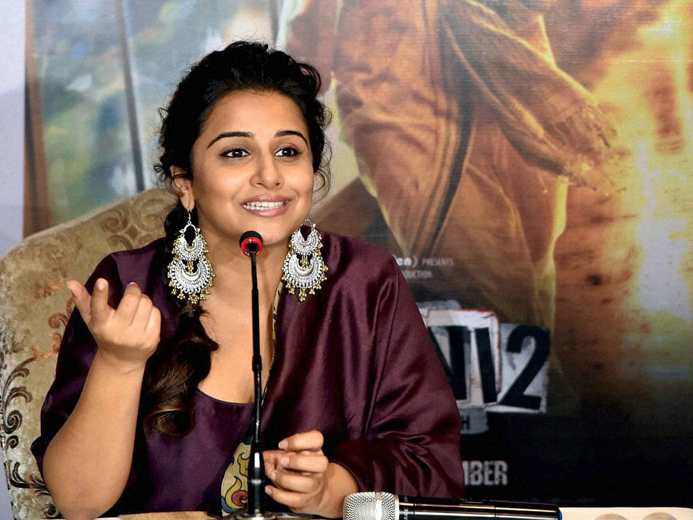 There were reports that Vidya has been approached to star opposite Rajinikanth in Kabali spin-off to be produced by Dhanush. When asked about it, the actress told reporters, 'We will know in a while.' PTI file photo