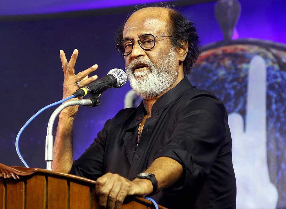 Rajinikanth said his contemporary Kamal Haasan possibly knew what that something was, but might not want not share the secret with him. Photo credit: PTI.