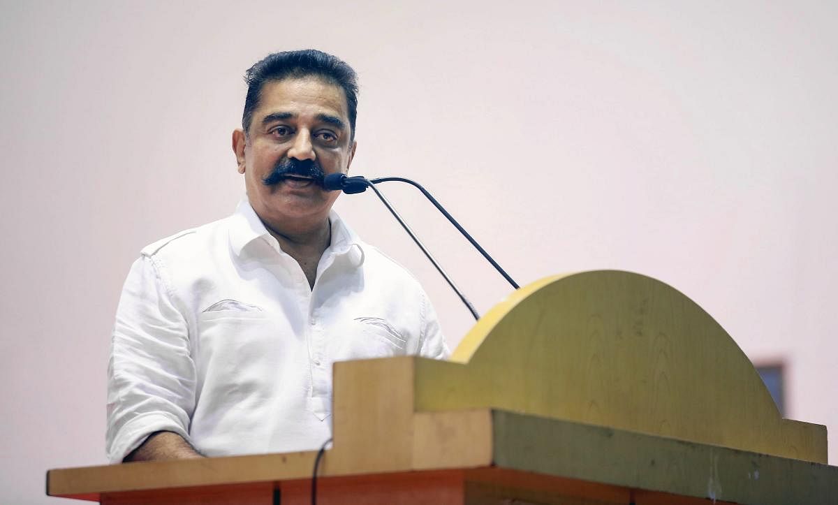 Makkal Neethi Maiam (MNM) President Kamal Hassan on Tuesday welcomed air strikes carried out by the Indian Air Force on terror launch pads in Pakistan, and 'saluted' the valour of the "heroes." PTI file photo