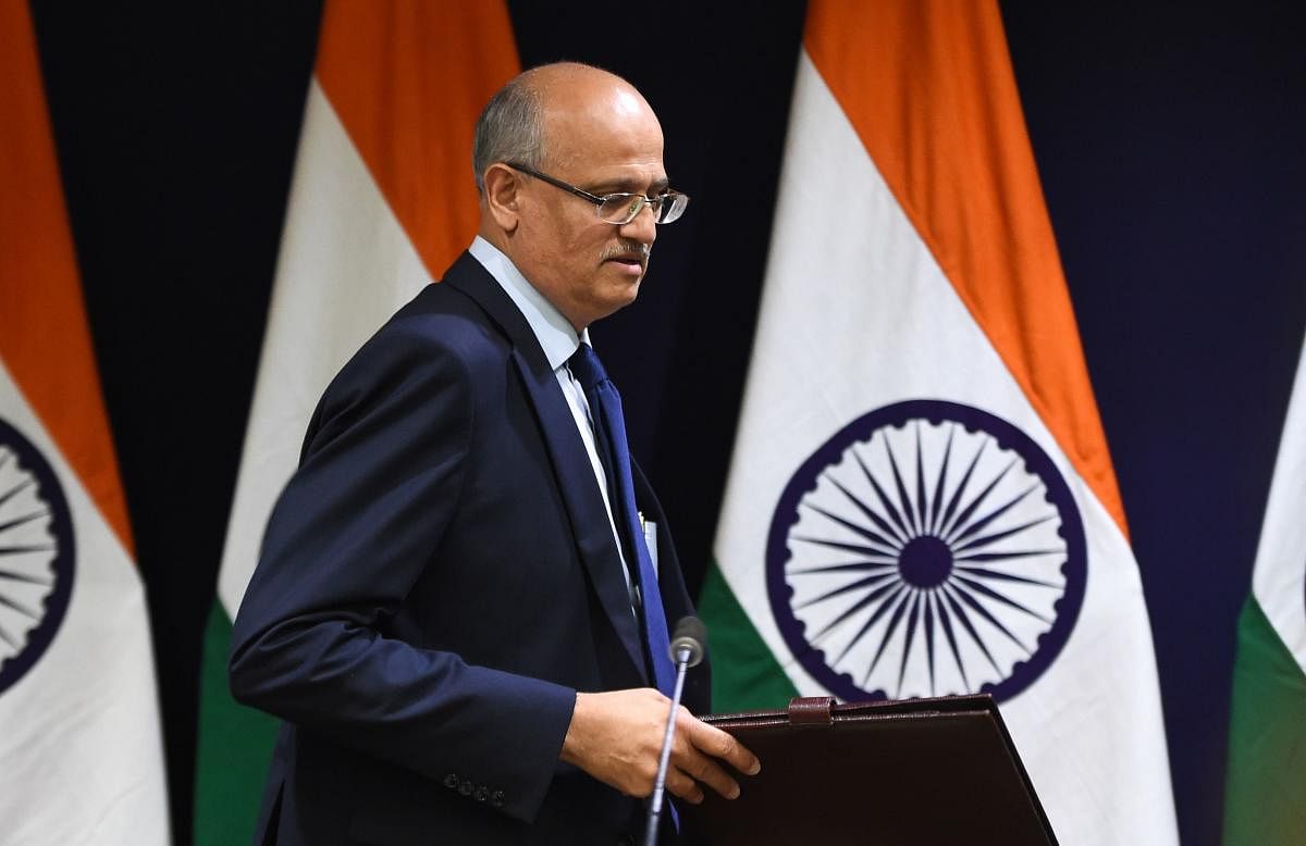 Indian Foreign Secretary Vijay Keshav Gokhale (AFP File Photo)