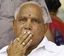 Former Karnataka Chief Minister B S Yeddyurappa. File Photo