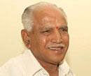 Former Karnataka Chief Minister B S Yeddyurappa. File Photo