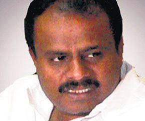 Former chief minister H D Kumaraswamy
