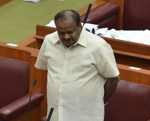 former chief minister H&#8200;D&#8200;Kumaraswamy DH Photo