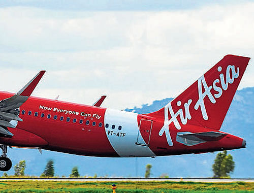 AirAsia India has started using Bangalore as its operational hub since it started its initial flights from there and the rivals allege that the Bangalore International Airport Ltd (BIAL) decision is aimed at benefiting AirAsia India. PTI photo