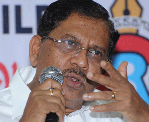 Karnataka Pradesh Congress Committee president G Parameshwara. DH file photo
