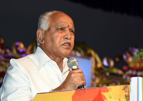 During the last few weeks, Eshwarappa has been associating himself with Sangolli Rayanna Brigade to consolidate the support of Dalits and OBCs defying Yeddyurappa's diktat that such mobilisation should be done only within the party forum. DH File Photo