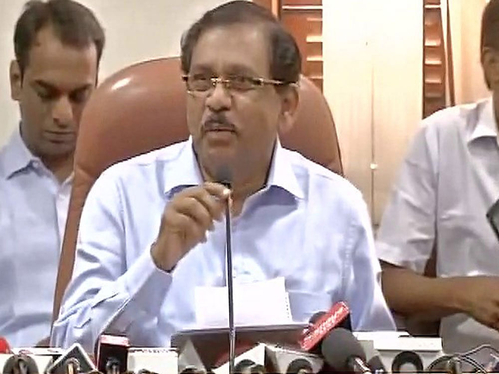 Karnataka Home Minister G Parameshwara. ANI