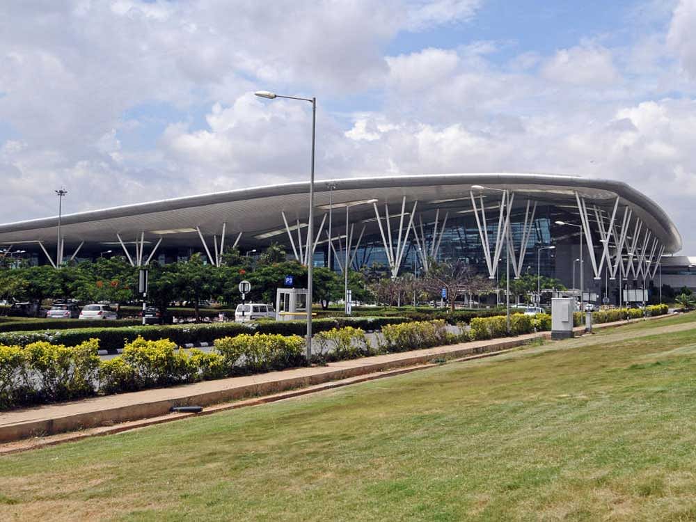 Kempegowda International Airport. DH File Photo
