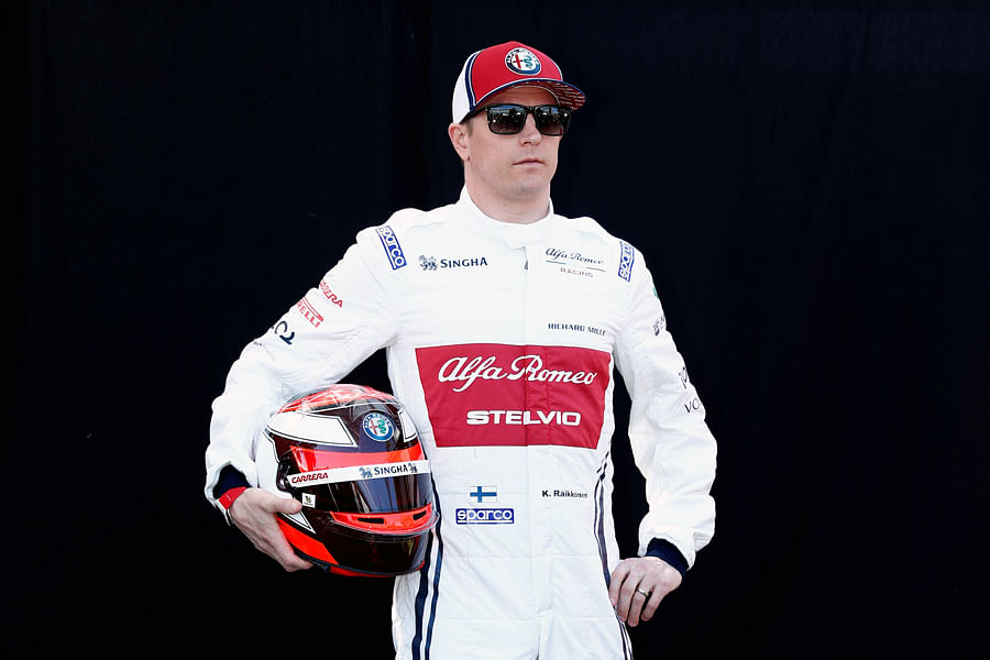 Kimi Raikkonen. Picture credit: Reuters