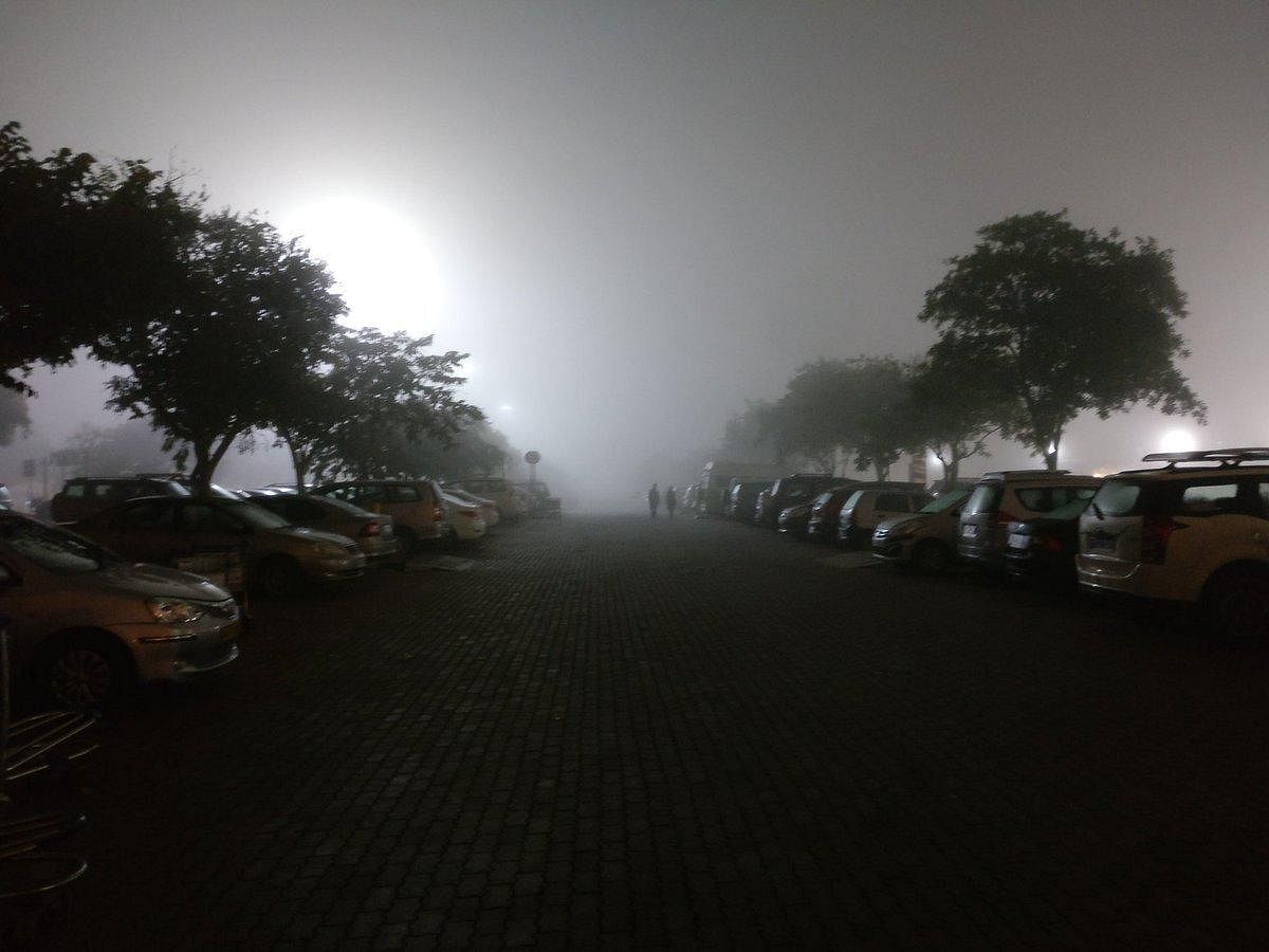 Fog at the Kempegowda International Airport. DH File