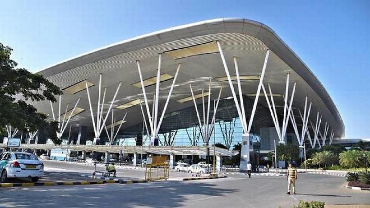 The Kempegowda International Airport (KIA) here will have an aircraft Maintenance, Repair &amp; Overhaul (MRO) facility in its premises by March 2020. DH file photo