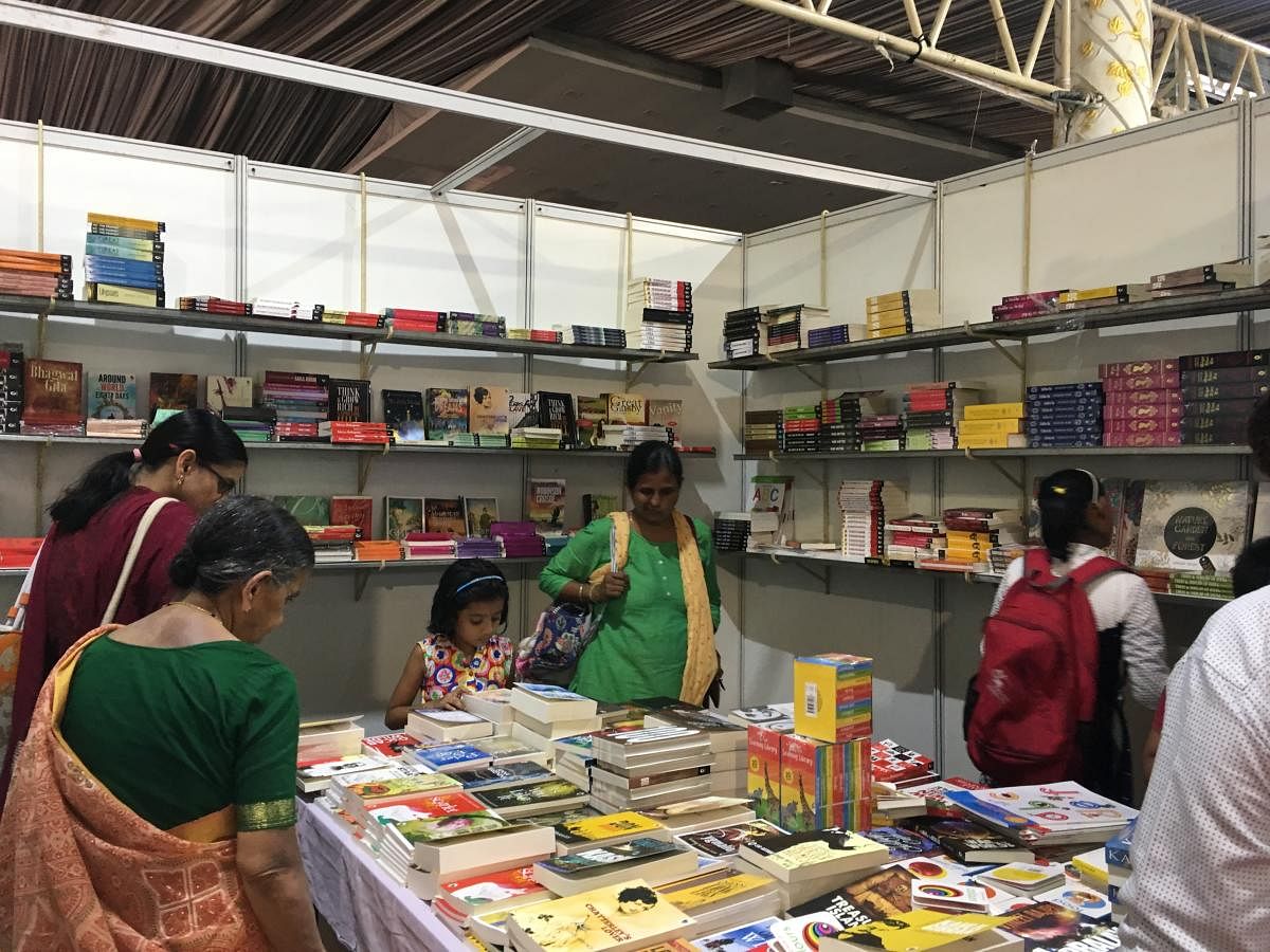 Apart from books on offer, there are also cultural performances, food stalls, and visits from well-known artists at the Bangalore Book Festival.