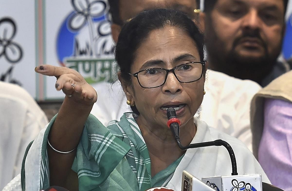 "What is the reason behind demanding that all booths be declared sensitive in the state? This is an insult to the people of Bengal. The BJP can't win a single seat in West Bengal. That is why they are trying to hide behind the central forces," Banerjee to