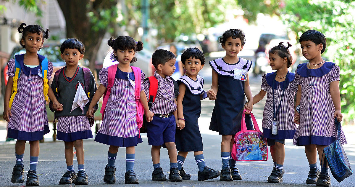 Twenty-five per cent seats in pre-school, pre-primary and class 1 will be reserved for economically weaker sections/disadvantaged groups. File photo for representation