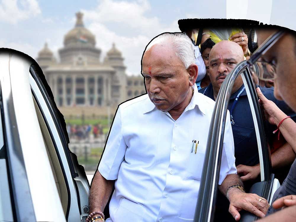Yeddyurappa chose to resign instead of facing the trust vote.