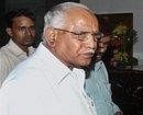 Former Chief Minister B S Yeddyurappa. File photo