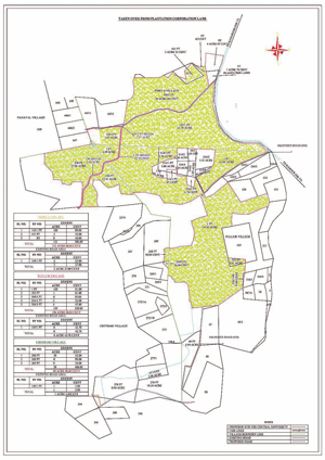 The proposed campus master plan for Central University of Kerala that comes up at Periya in Kasargod.