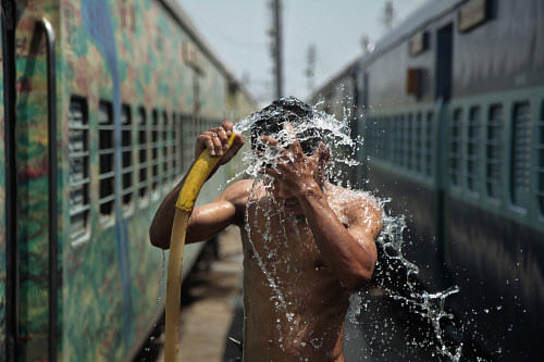 Heat wave in Andhra Pradesh has claimed as many as 87 lives during the current summer season so far, a senior official said today. AP file photo