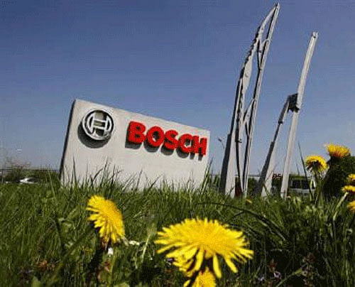 Workers at auto component major Bosch Ltd's Bangalore plant have gone on strike from today with the company stating that it will consider the act as illegal. Reuters photo