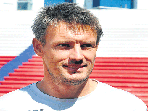 Coach Ashley Westwood, who has made a name for himself in the country in just 18 months, could not have hoped for a better start to the new season as his Bengaluru FC side clinched their maiden Federation Cup last&#8200;Saturday. DH File Photo.