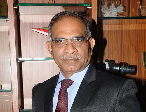 T. Suvarna Raju Saturday took over as the 17th chairman of the state-run Hindustan Aeronautics Ltd (HAL). DH File Photo.