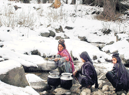 Temperatures across Kashmir Valley and frontier region of Ladakh rose on Saturday, bringing relief to people after a spell of intense cold conditions. PTi file photo
