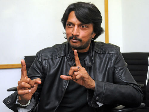Kannada actor Kiccha Sudeep. DH file photo
