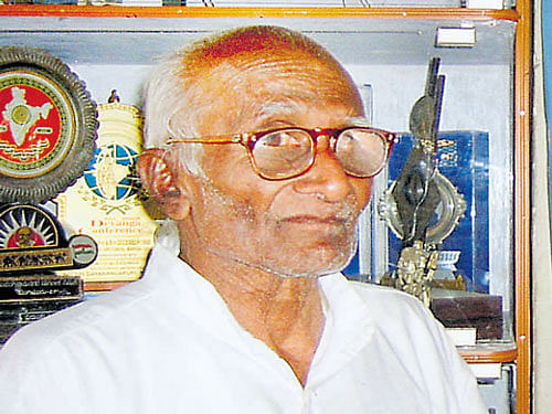 A unique career M S Gurappa. Photo by Author