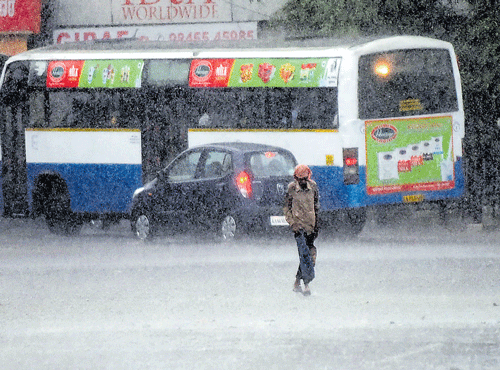 According to scientists at Karnataka State Natural Disaster Monitoring Centre (KSNDMC), the mercury level has come down in both the north interior and south interior Karnataka on Sunday and Monday. dh file photo