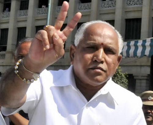 Former Karnataka CM BS Yeddyurappa. DH file photo