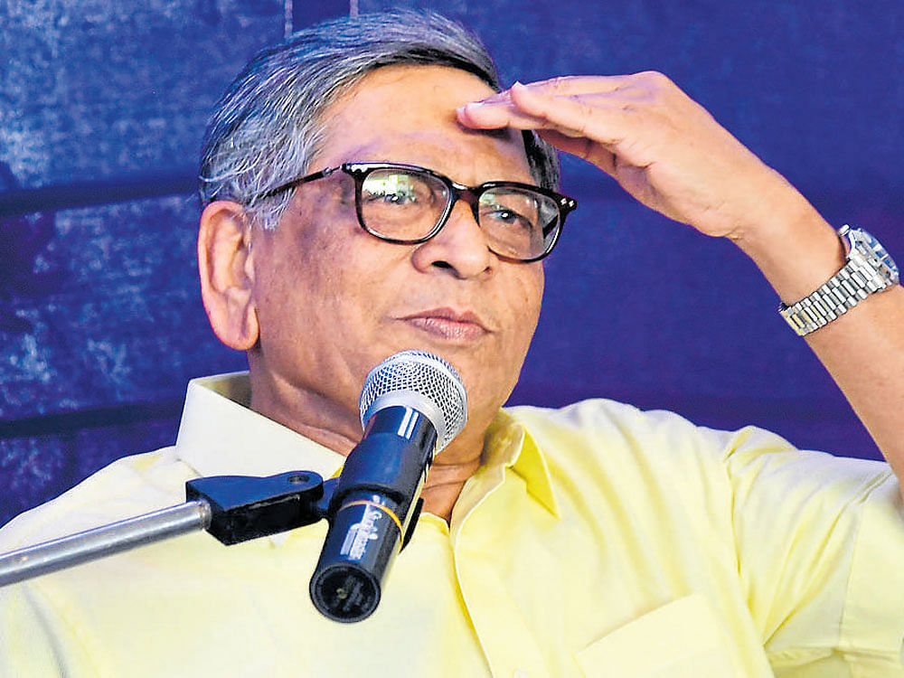 Former chief minister S&#8200;M&#8200;Krishna, DH file photo