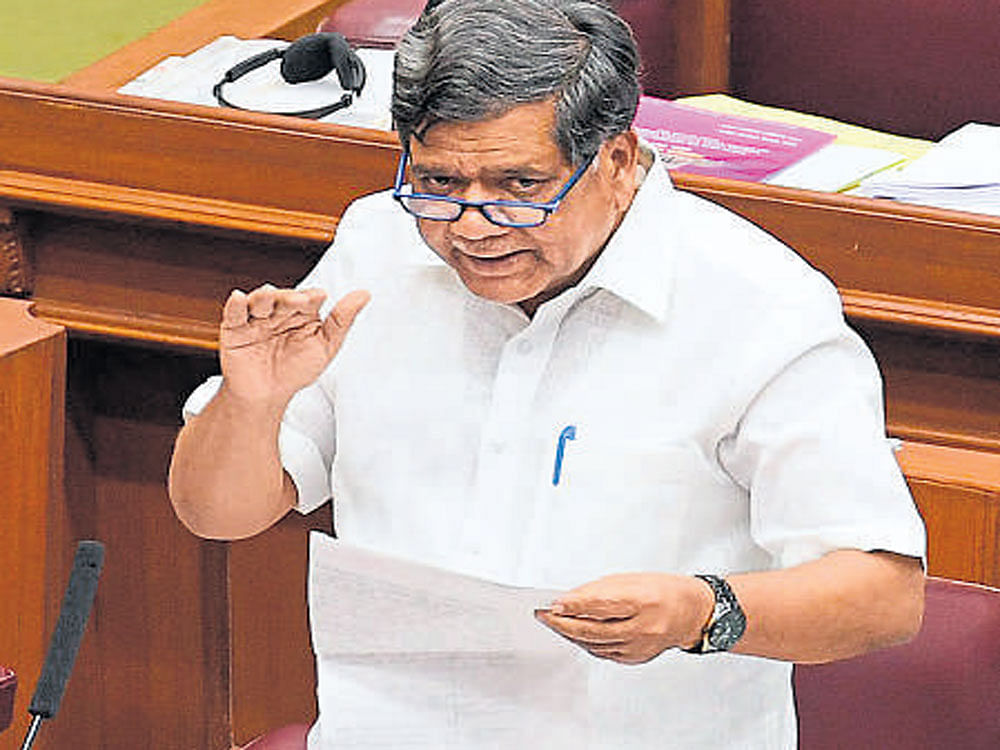 The government has not made any announcement regarding loan waiver despite severe distress because of consecutive years of drought, siad BJP leader Jagadish Shettar. File photo