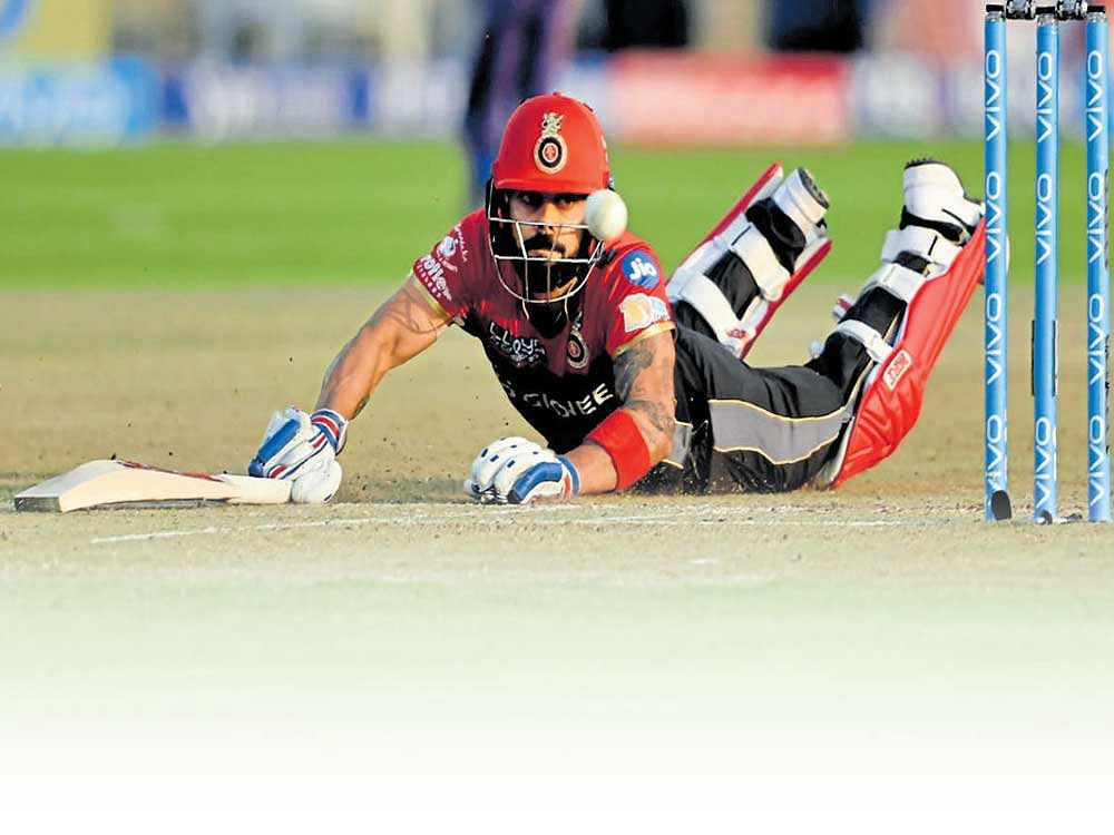After plunging to their seventh defeat in 10 matches here, Royal Challengers' faint hopes of making the cut for the play-offs vanished in the thin air of Pune.