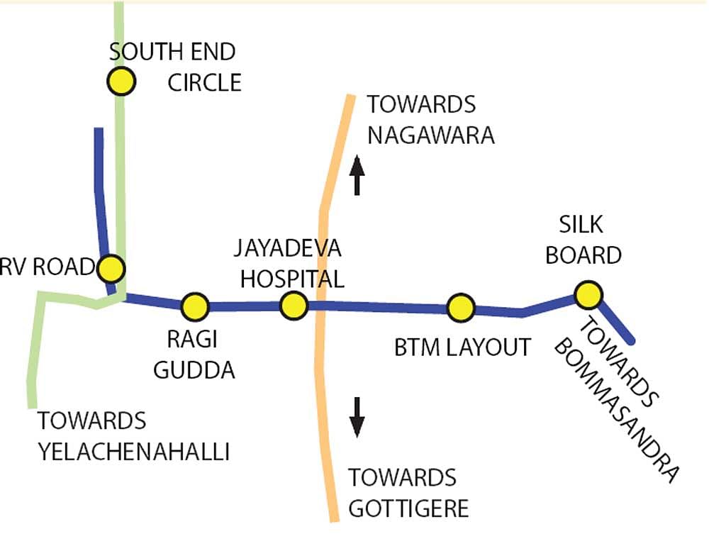 Work on Namma Metro stations on RV&#8200;Road-Silk Board line to start soon