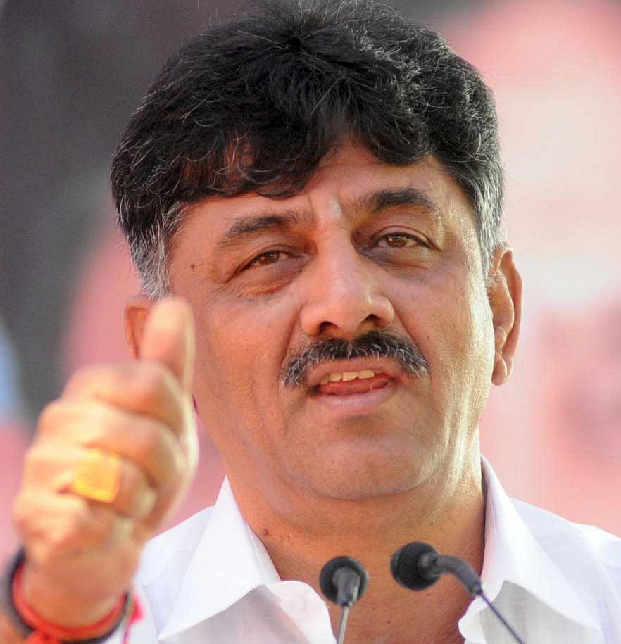 In picture: Energy Minister D K Shivakumar. File photo.