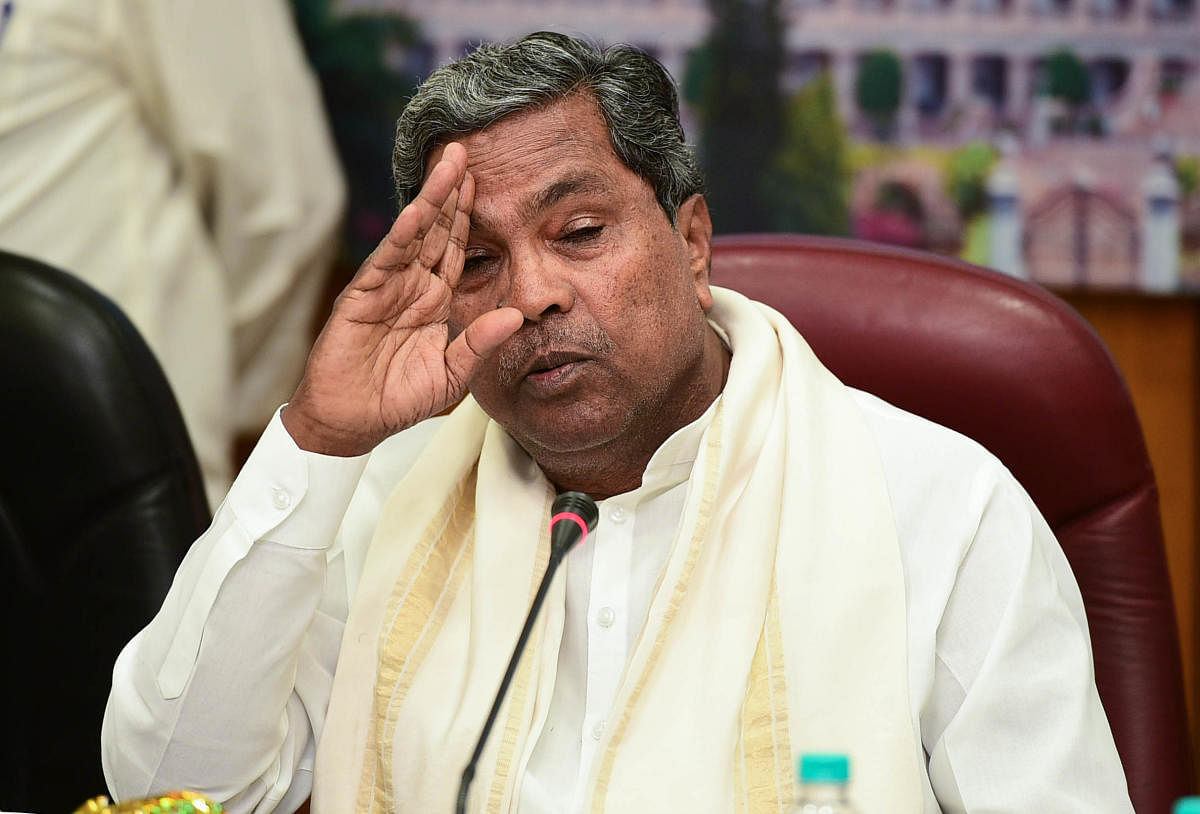 Siddaramaiah, chief minister, Karnataka