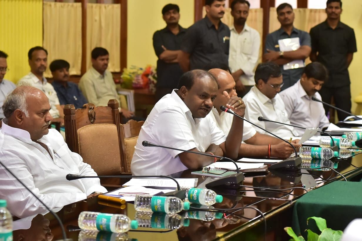 Kumaraswamy will present his budget on July 5.(DH Photo)