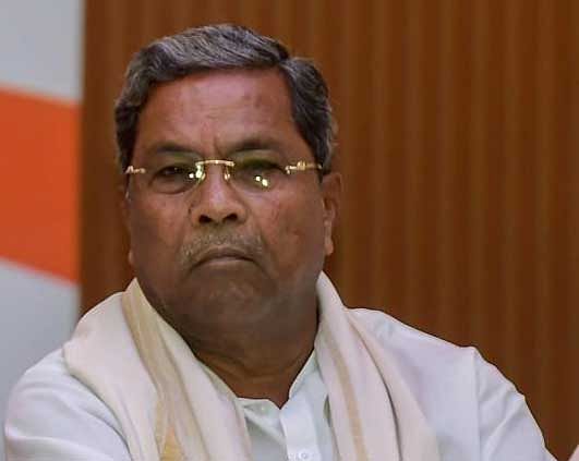 In picture: former chief minister Siddaramaiah. PTI file photo.