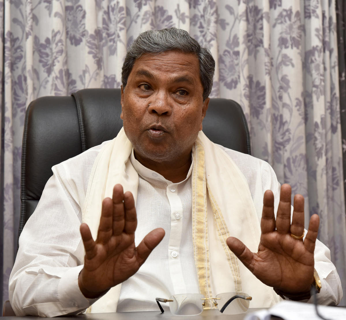 Chief Minister Siddaramaiah. DH photo