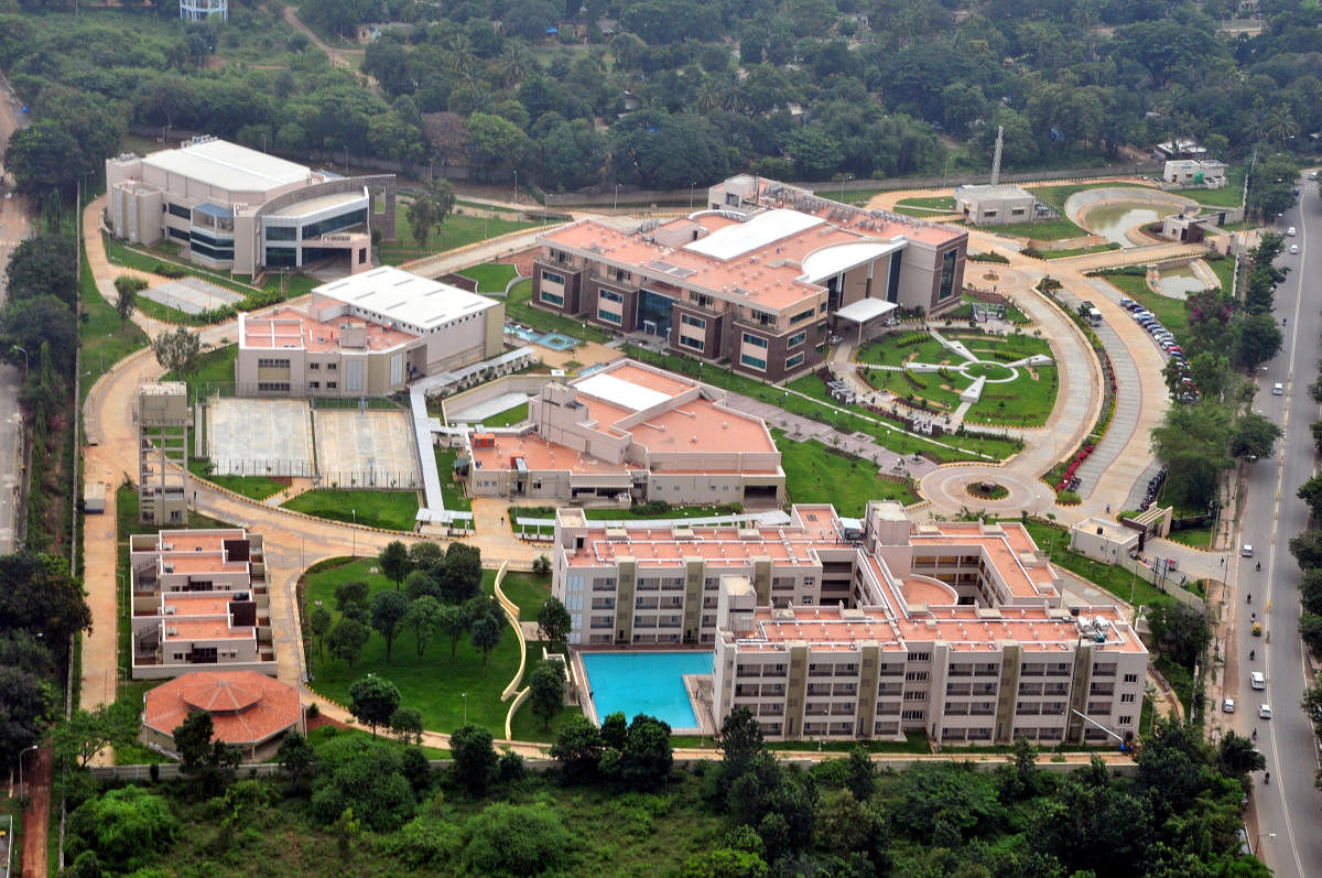 Aerial view of new HAL Management Academy Campus in Bengaluru. (Pic: HAL)