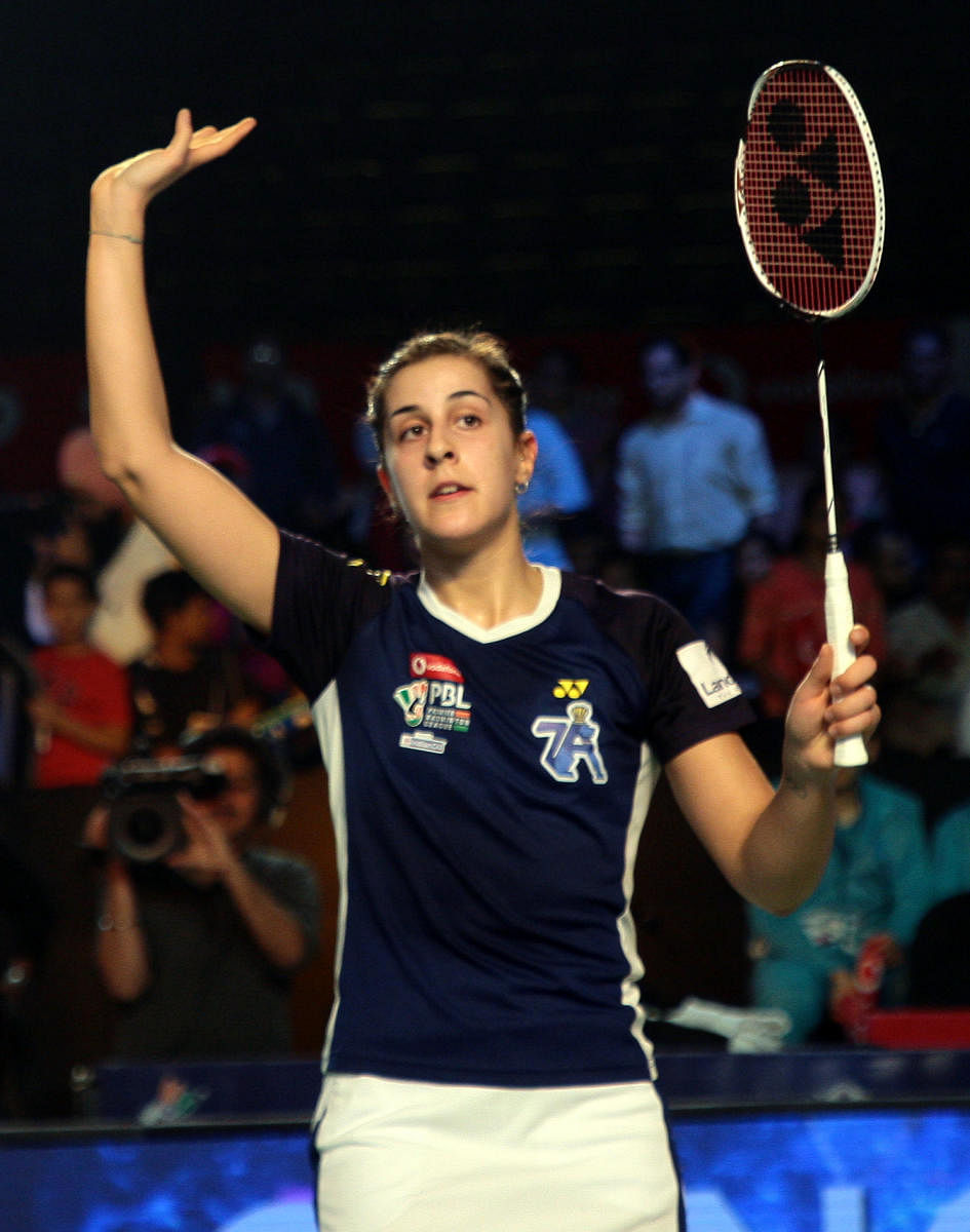 Carolina Marin is aiming high in the 2020 Olympics.